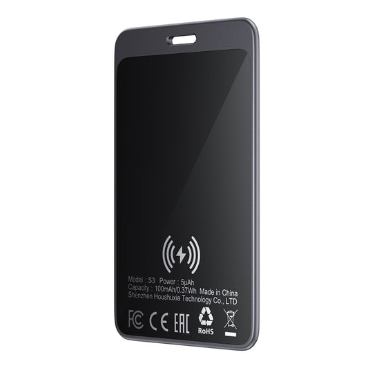 Acefast SmartTag S3 iOS-sarjalle, Harmaa