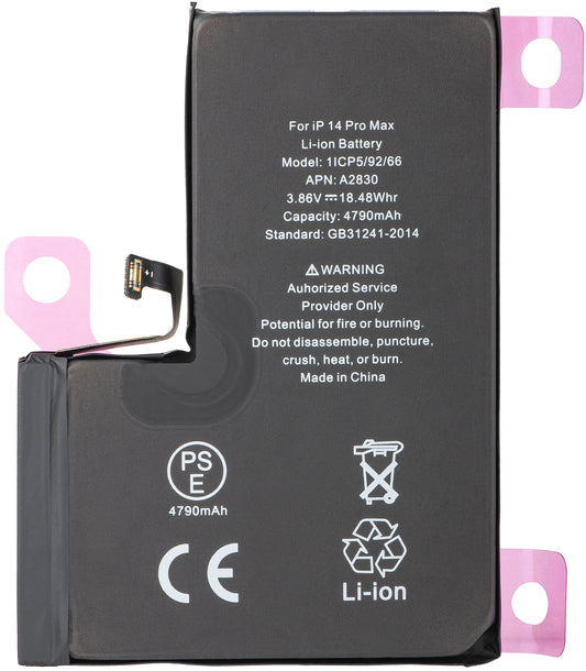 Apple iPhone 14 Pro Max -akku, Diagnostic High Capacity