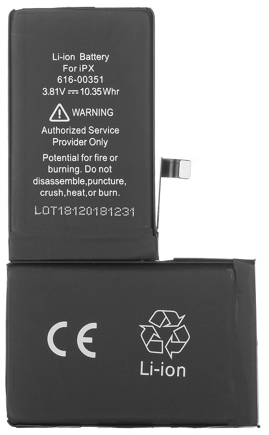 Apple iPhone X:n akku