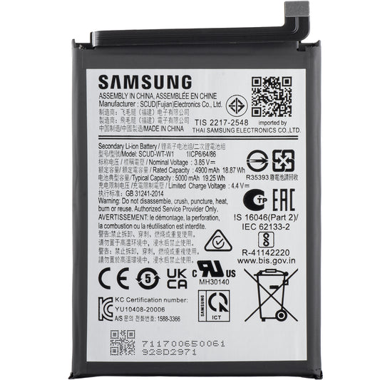Akku Samsung Galaxy A22 5G A226, EB-BA226ABY, huoltopaketti GH81-20698A