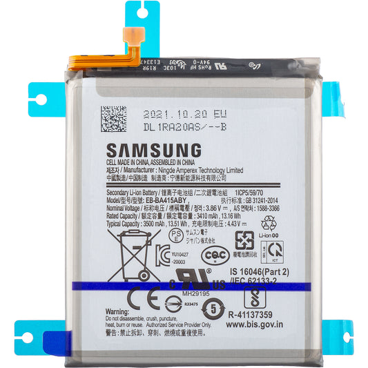 Akku Samsung Galaxy A41 A415, EB-BA415ABY, huoltopaketti GH82-22861A