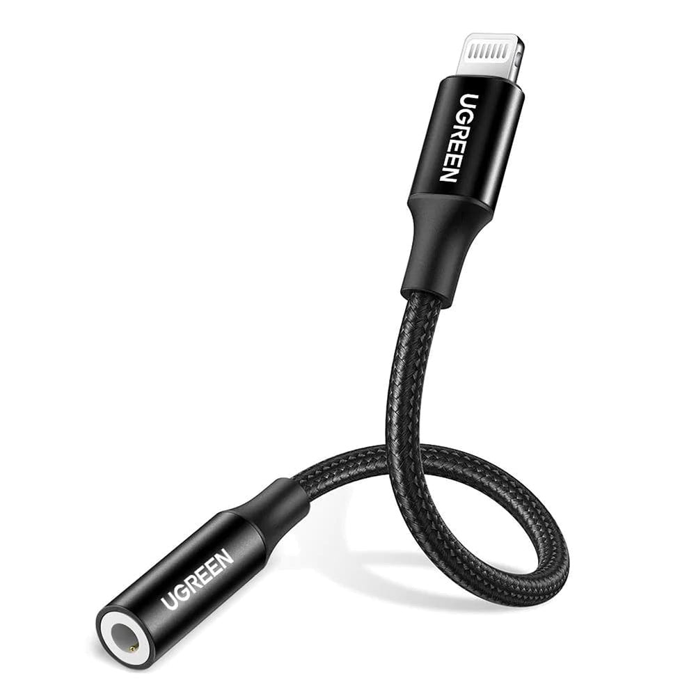 Audioadapteri Lightning - 3.5mm UGREEN US211 (30756), Musta