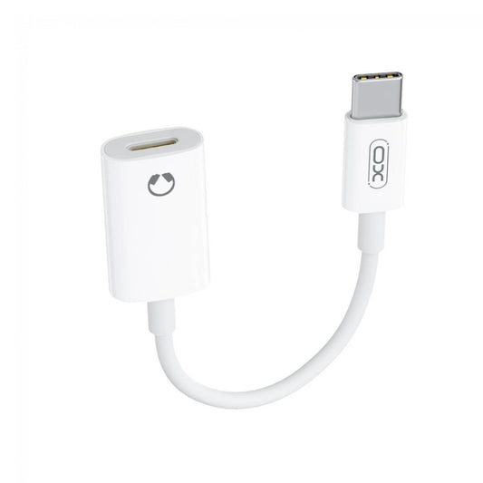 Audioadapteri USB-C - Lightning XO Design NB-R268B, Valkoinen