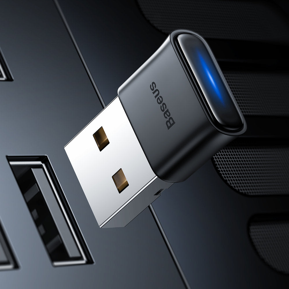 Baseus Bluetooth USB-sovitin BA04, musta ZJBA0000000001