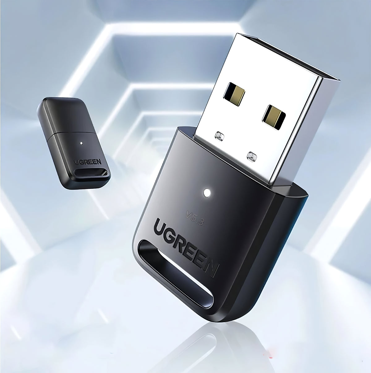 Bluetooth USB -sovitin UGREEN CM591 (90225), Musta
