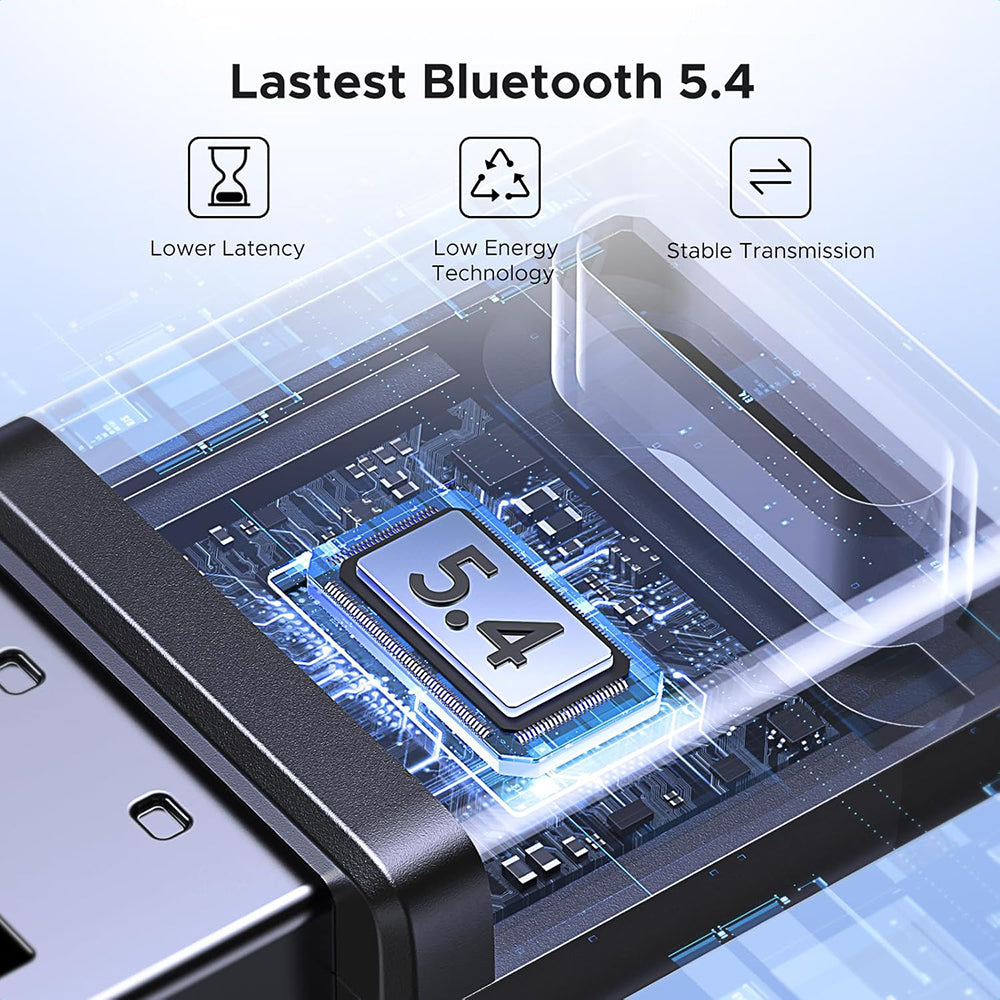 UGREEN CM748 (45134) USB Bluetooth -sovitin, Musta