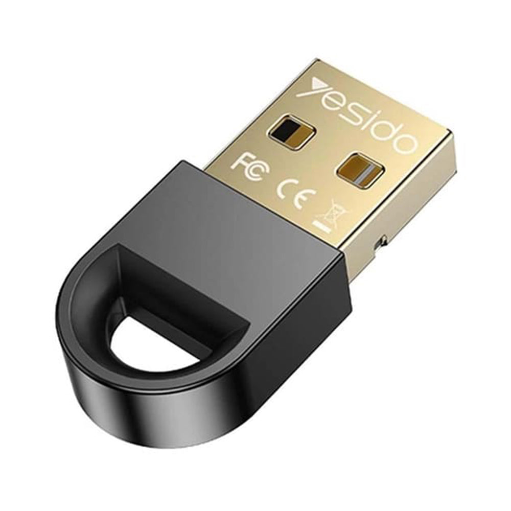 Bluetooth USB -adapteri Yesido YAU34, Musta