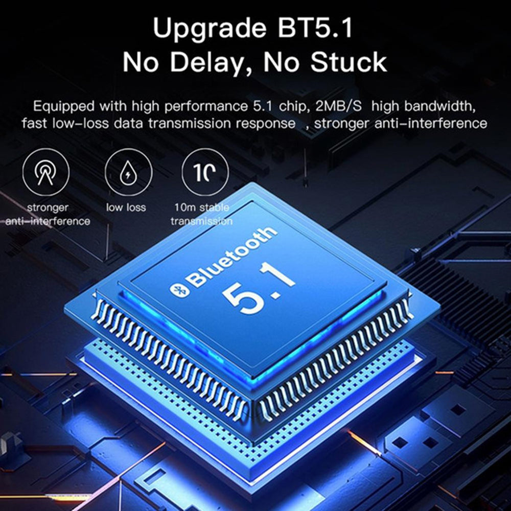Bluetooth USB -adapteri Yesido YAU34, Musta