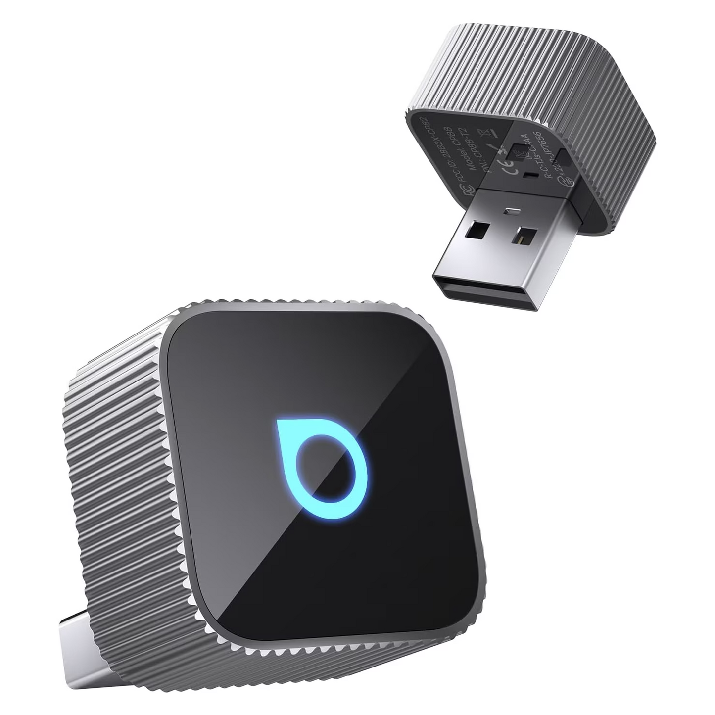 Carplay / Android Auto Wireless Ottocast Mini Cube Style B -sovitin Apple iPhone / Android Series CP88-T2 -laitteille