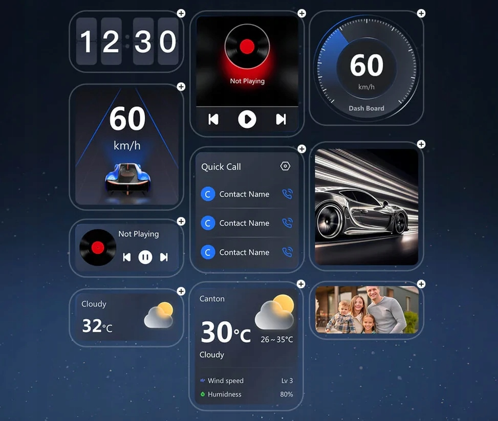 Carplay / Android Auto -langaton Ottocast OttoAibox P3 Lite -sovitin Apple iPhone / Android-sarjalle
