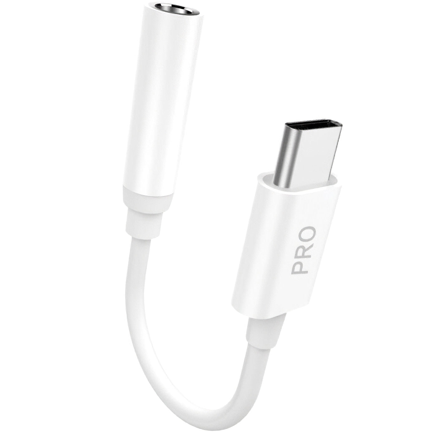 Audioadapteri USB-C - 3.5mm Dudao L16CPro, Valkoinen