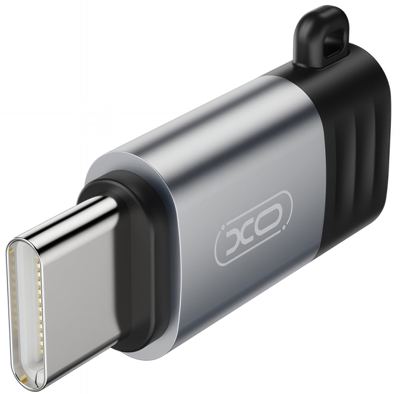 Lightning - USB-C -datan ja latauksen adapteri XO Design NB263A, Musta