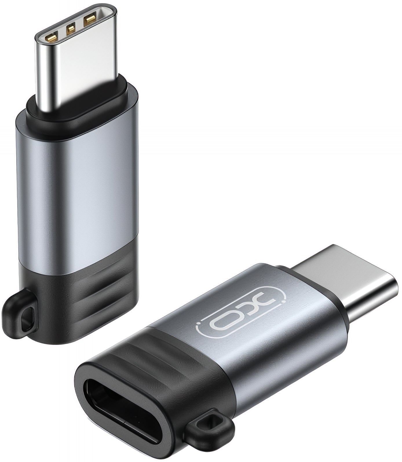 Lightning - USB-C -datan ja latauksen adapteri XO Design NB263A, Musta