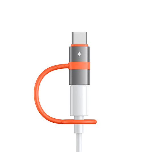 Tiedonsiirto- ja latausadapteri Lightning - USB-C McDodo OT-5530, Harmaa