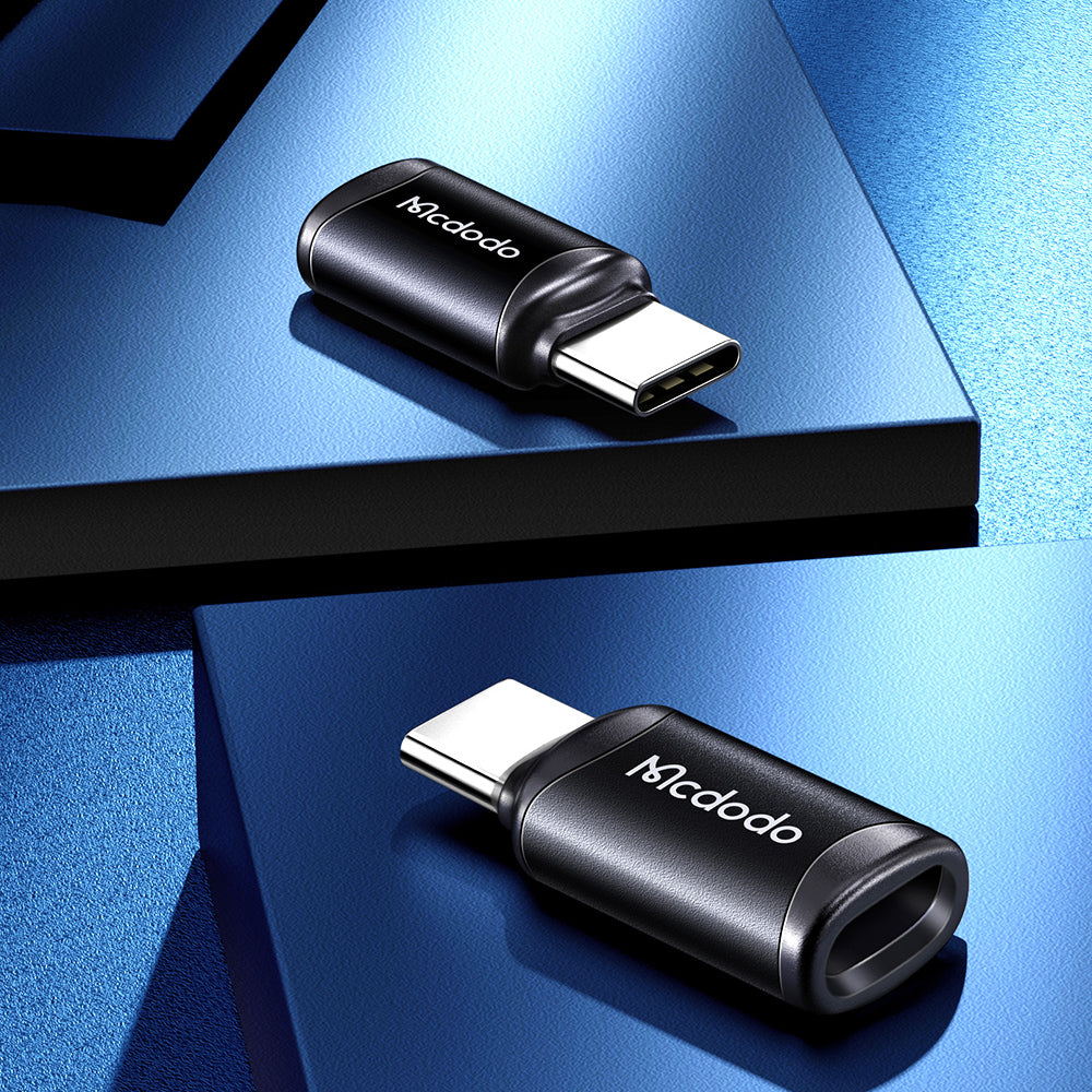 Data- ja latausadapteri Lightning - USB-C McDodo OT-7700, Musta