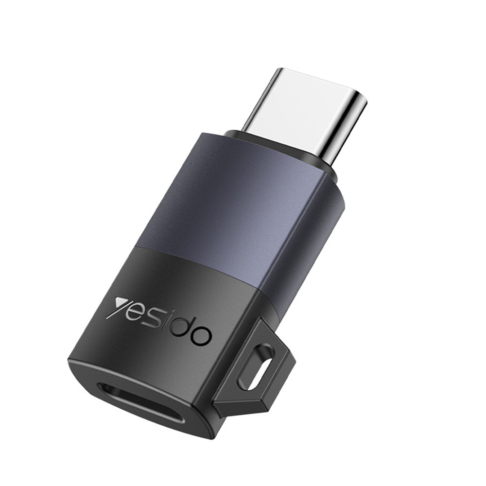 Data- ja latausadapteri Lightning - USB-C Yesido GS28, Harmaa