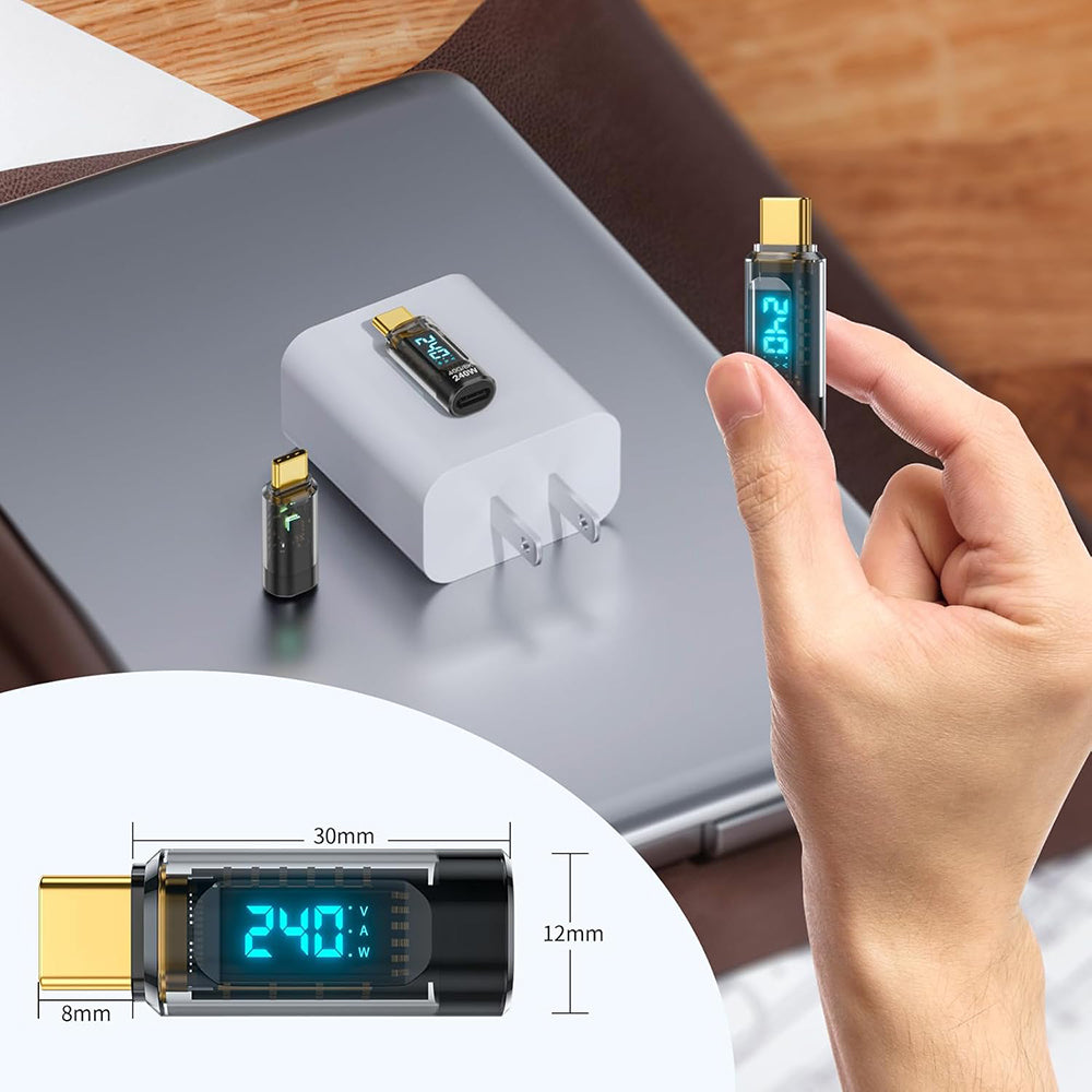 Media USB-C -adapteri Techsuit A23, Harmaa