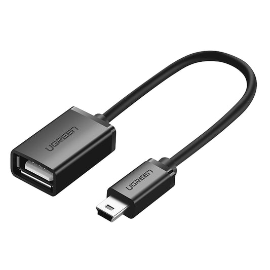 UGREEN US249 miniUSB - USB-A OTG-sovitin UGREEN US249, musta
