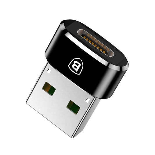 USB-C-USB-A Baseus USB-C-USB-A lataus- ja datasovitin, musta CAAOTG-01 CAAOTG-01 CAAOTG-01
