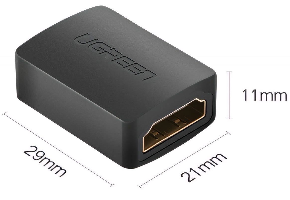 UGREEN HD112 -videomuunnin, HDMI - HDMI, 4K, Musta