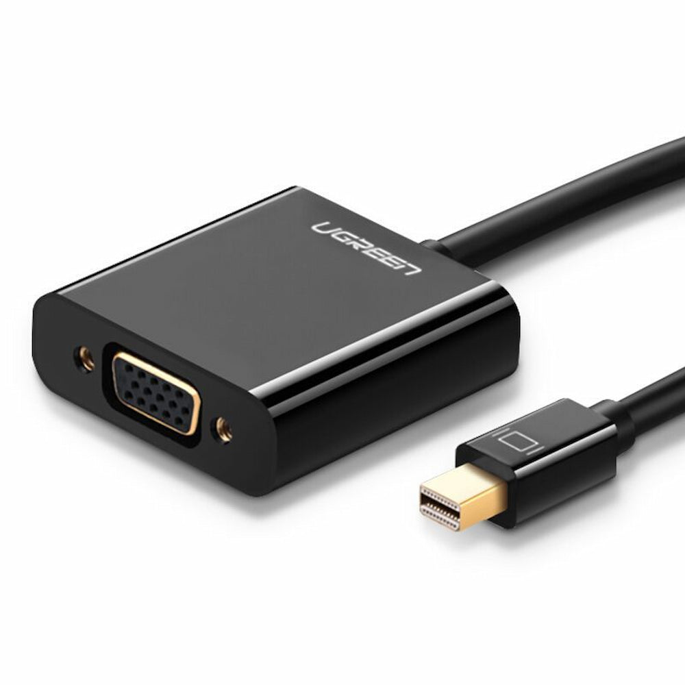 UGREEN Videoadapteri, MiniDisplayPort - VGA, 1080P, Musta