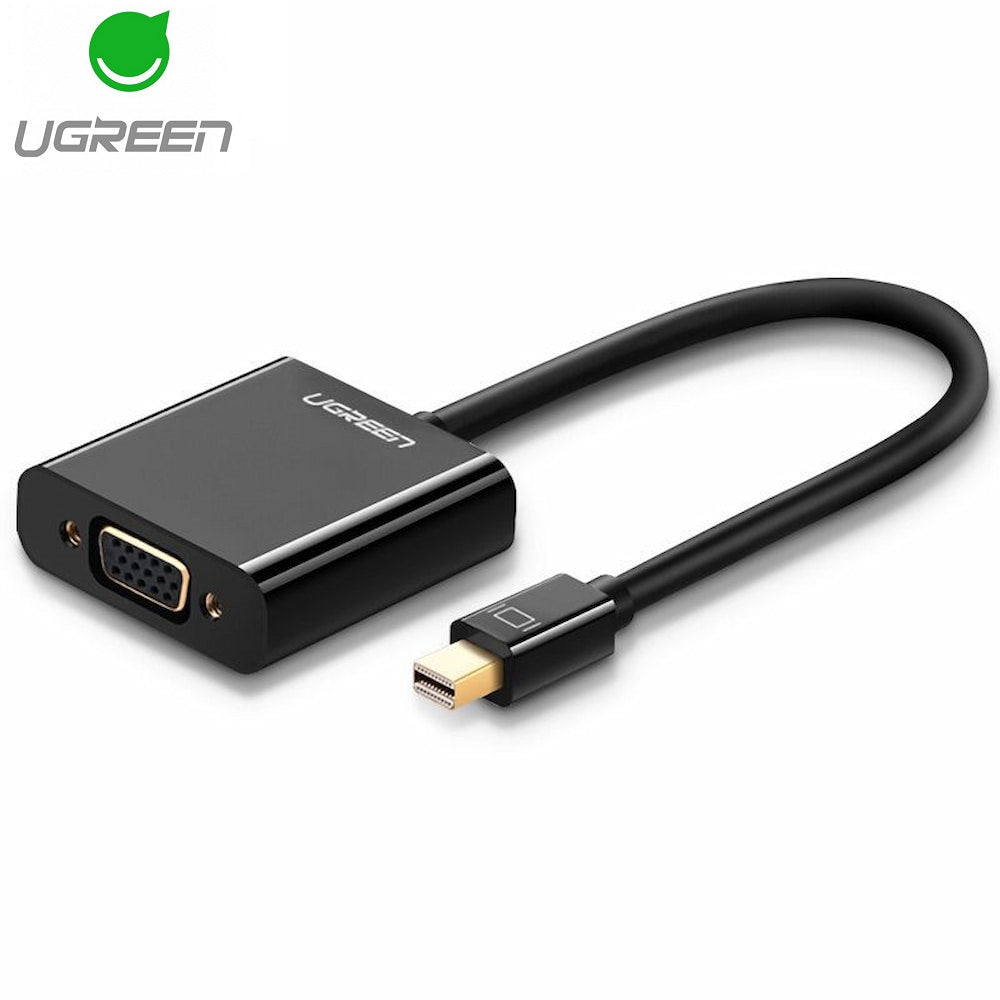 UGREEN Videoadapteri, MiniDisplayPort - VGA, 1080P, Musta