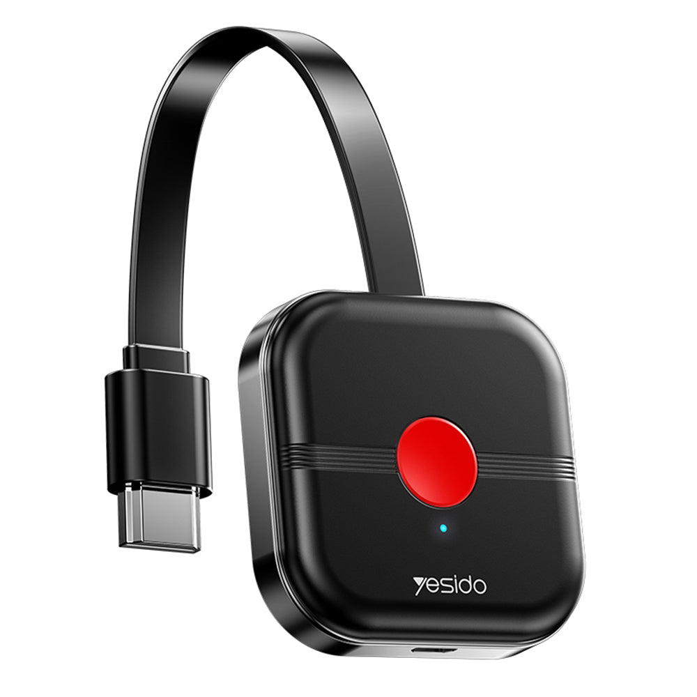 Yesido TV10 5G langaton multimedia-adapteri, musta