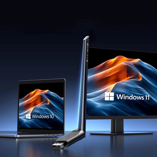 UGREEN AX900 (75109) langaton sovitin, Dual Band, Wi-Fi 6, 600Mbps, Musta