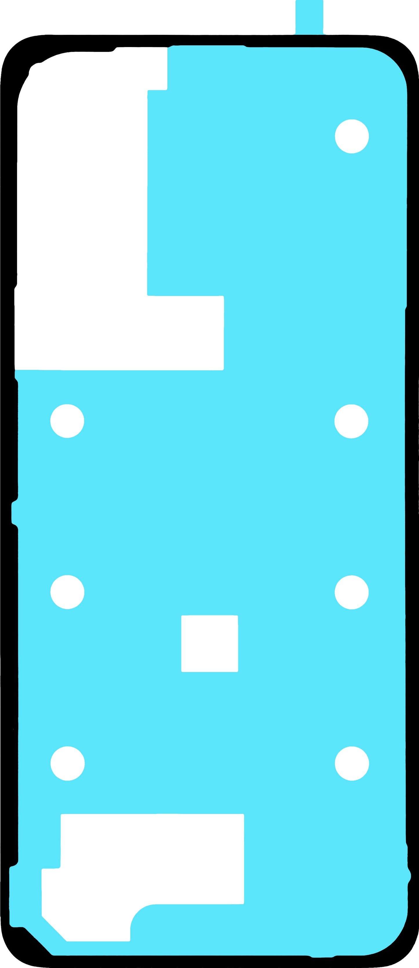 Liima Akkukotelon Realme C65, Service Pack 612717000376