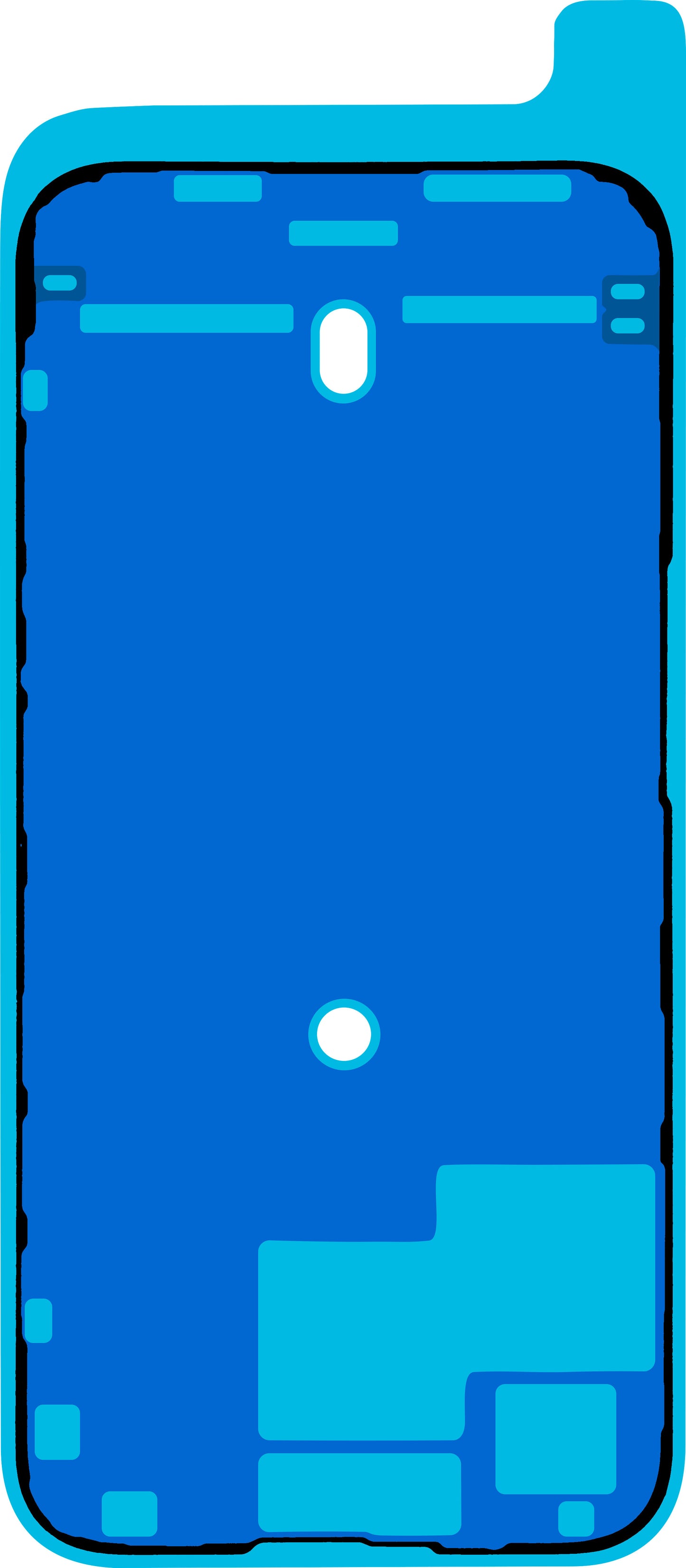 Apple iPhone 15 Pro Max -näytön liima, Service Pack 923-09190