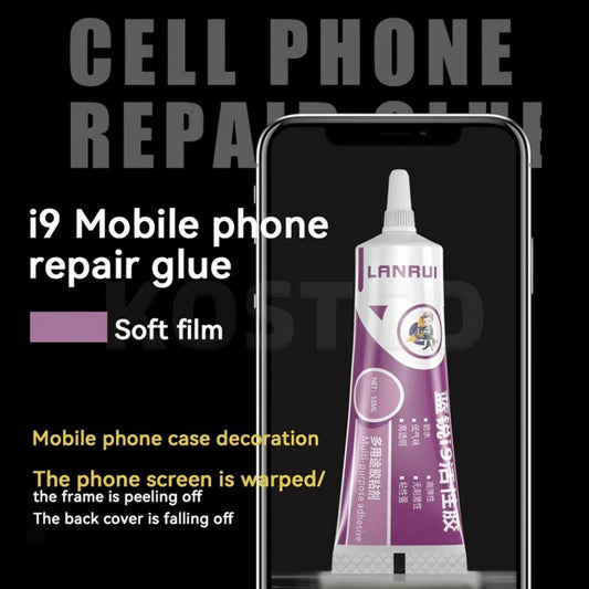 Lanrui I9 nestemäinen liima, 55 ml, läpinäkyvä