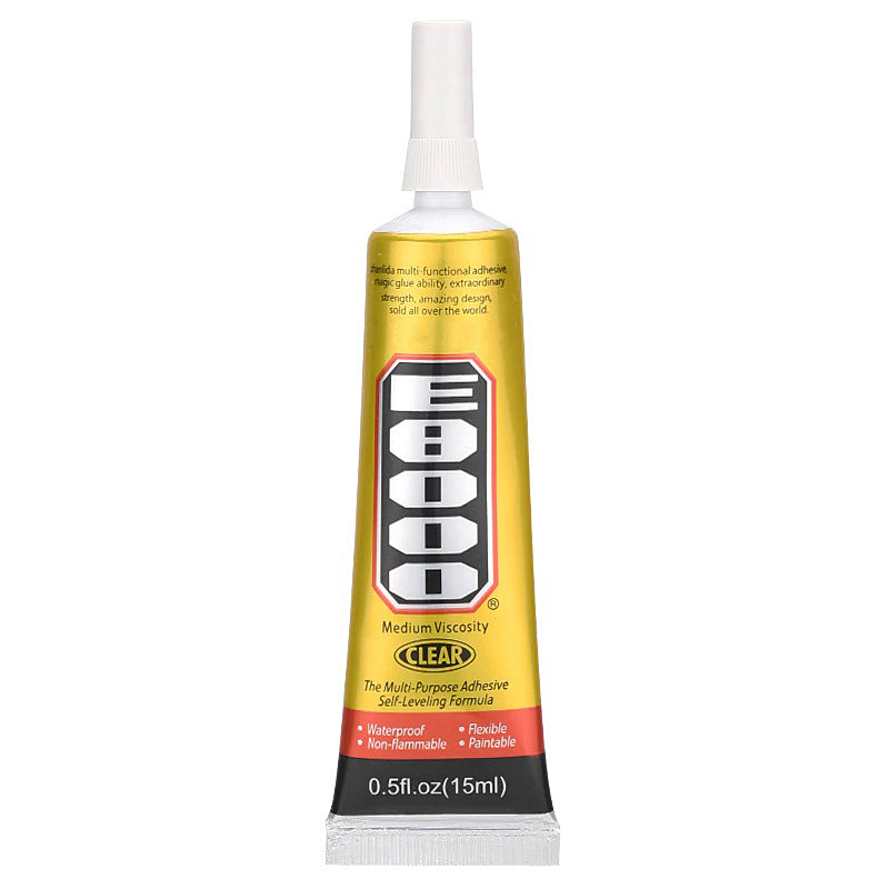 Suxun E-8000 nestemäinen liima, 15ml, läpinäkyvä