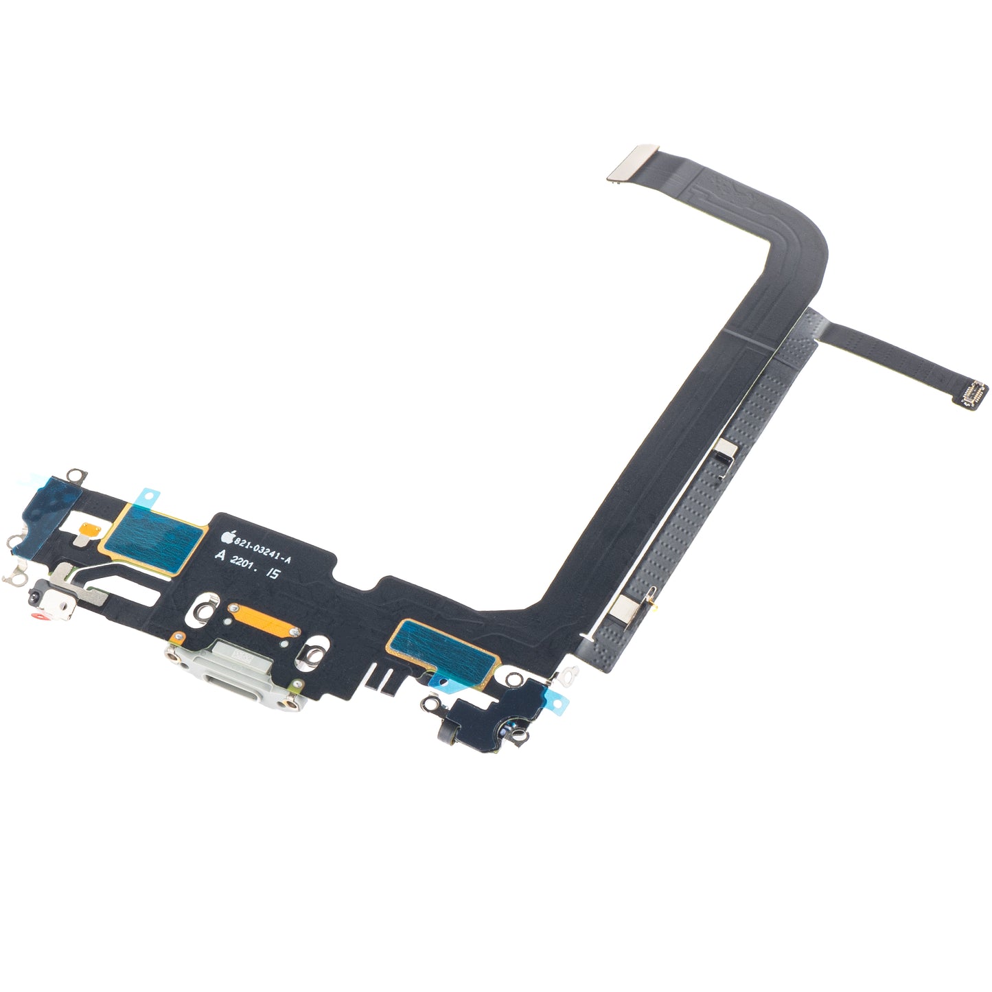 Otsapanta latausliittimellä - Apple iPhone 13 Pro Max -mikrofoni, hopea