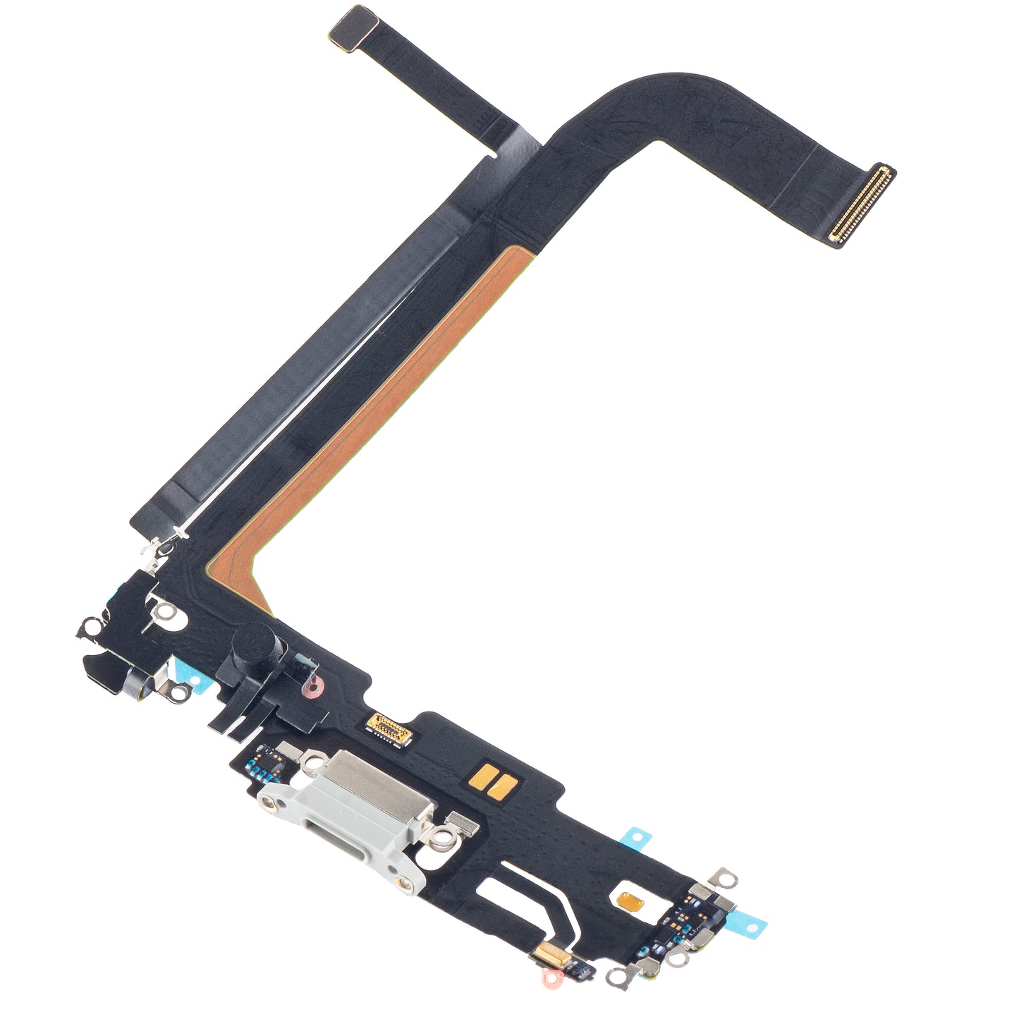 Otsapanta latausliittimellä - Apple iPhone 13 Pro Max -mikrofoni, hopea