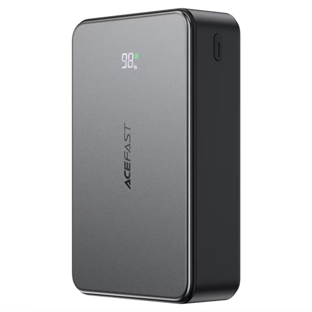 Acefast M29 ulkoinen akku, 20000mAh, 22.5W, QC + PD, 1 x USB-A - 2 x USB-C, Musta