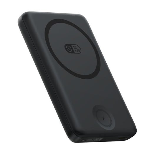 Ulkoinen akku Baseus Bank EnerFill FT11, 10000mAh, 27W, PD + QI + FQI, 2 x QI - 1 x USB-C, Musta P1008210G123-00