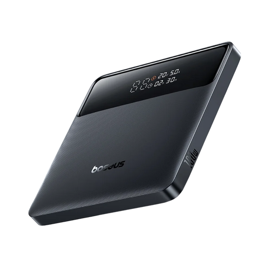 Ulkoinen akku Baseus Blade H1, 20000mAh, 100W, QC + PD, 2 x USB-A - 2 x USB-C, Musta