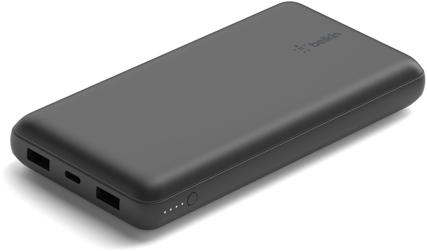Belkin BoostCharge Pro Ulkoinen Akku, 20000mAh, 15W, 1 x USB-C - 2 x USB-A, Musta BPB012btBK