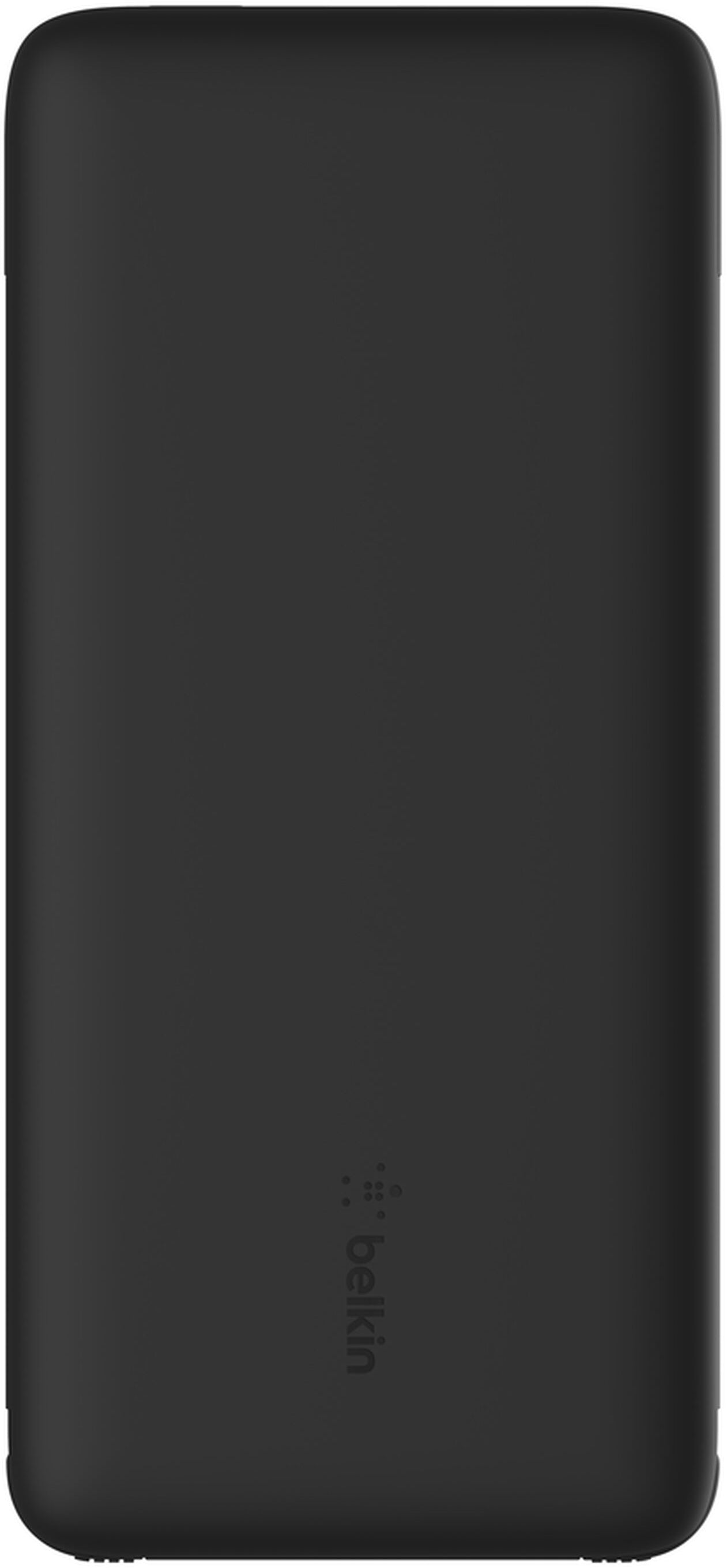 Belkin BoostCharge Plus -ulkoinen akku, 10000mAh, 23W, QC + PD, 1 x Lightning - 2 x USB-C, Musta BPB006btBLK