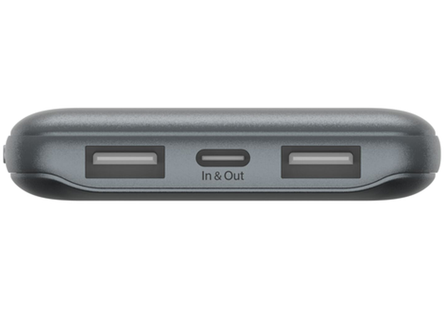 Belkin BoostCharge ulkoinen akku, 10000mAh, 15W, 1 x USB-C - 2 x USB-A, harmaa BPB011btGY