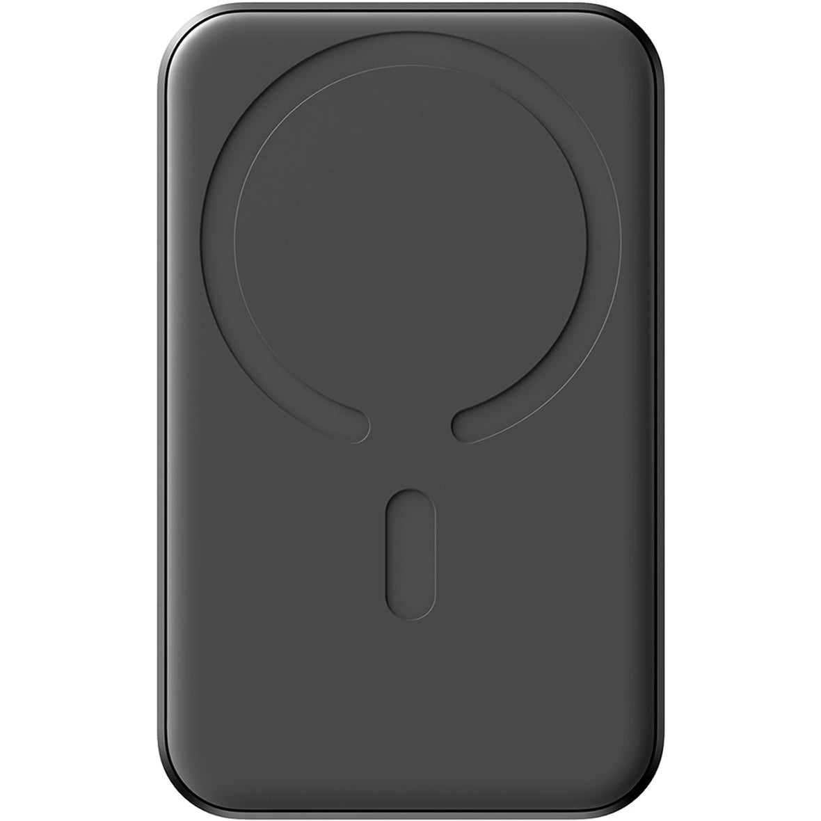 Langaton Joyroom JR-W020 Mini -ulkoinen akku, 5000mAh, 20W, QC + PD + FQI, 1 x QI - 1 x USB-A - 1 x USB-C, Musta