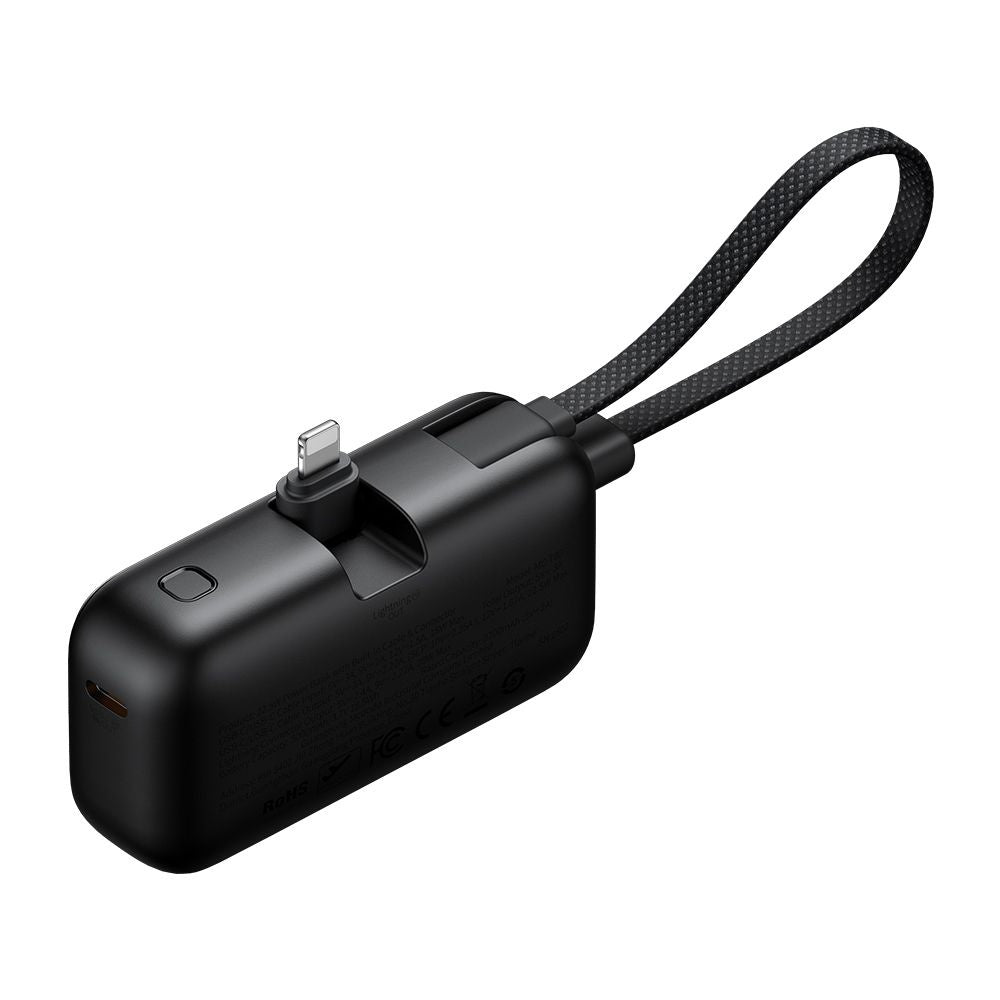 Ulkoinen akku McDodo MC-7800 Freekit, 5000mAh, 22.5W, PD, 1 x Lightning - 2 x USB-C, Musta