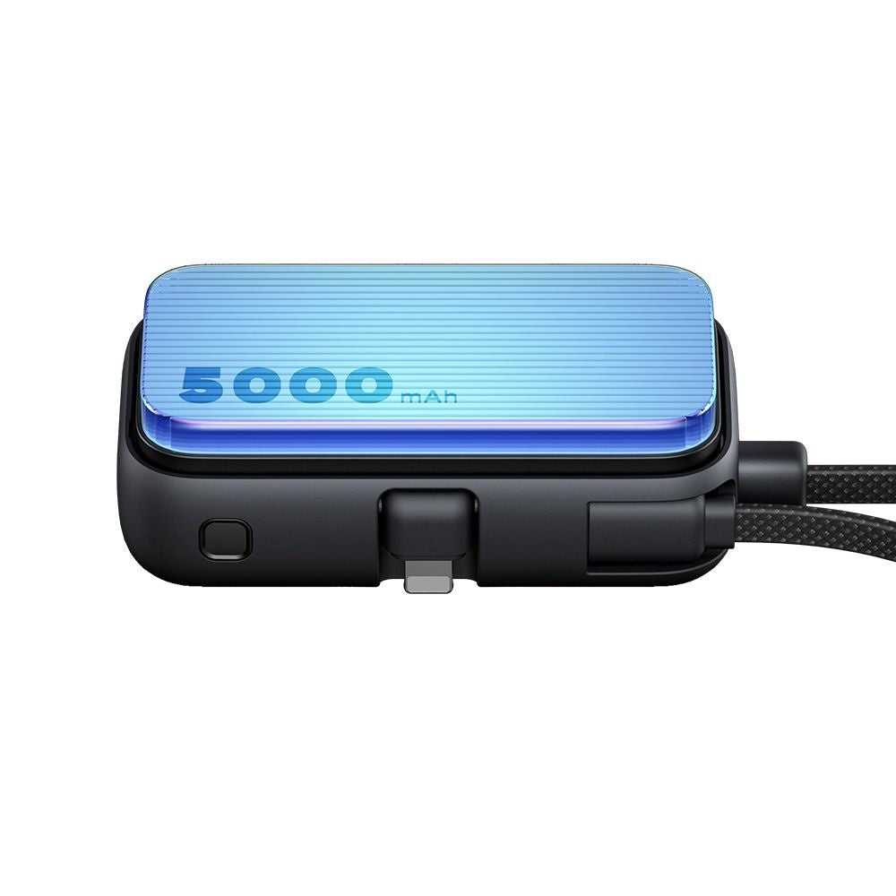 Ulkoinen akku McDodo MC-7800 Freekit, 5000mAh, 22.5W, PD, 1 x Lightning - 2 x USB-C, Musta