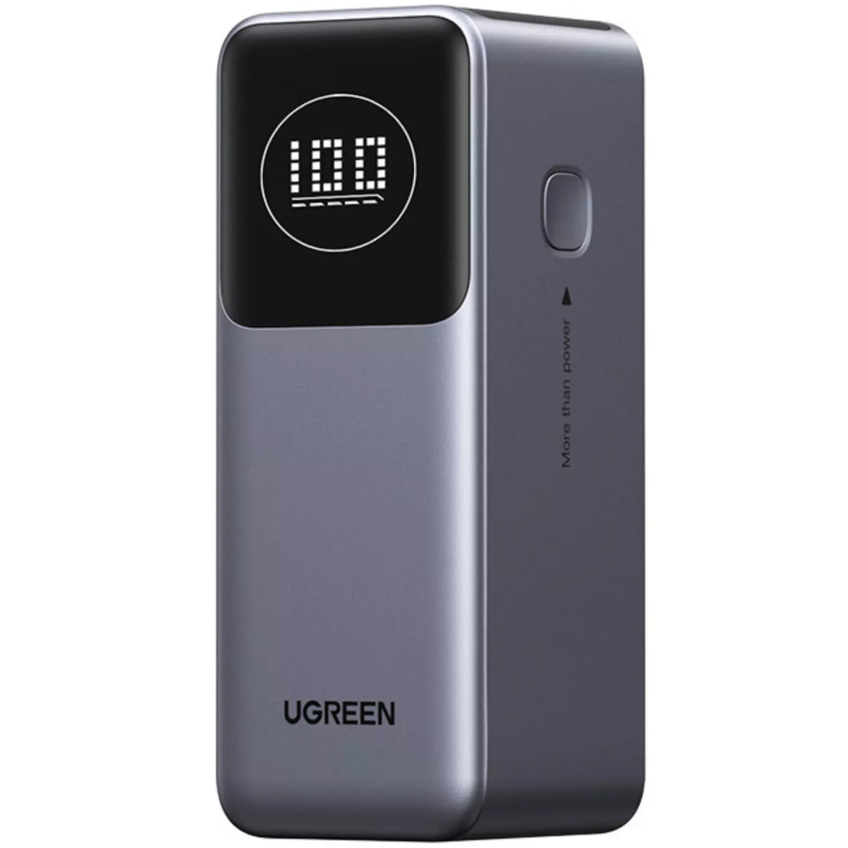 UGREEN PB724 External Battery, 12000mAh, 100W, QC + PD, 1 x USB-A - 1 x USB-C, Gray