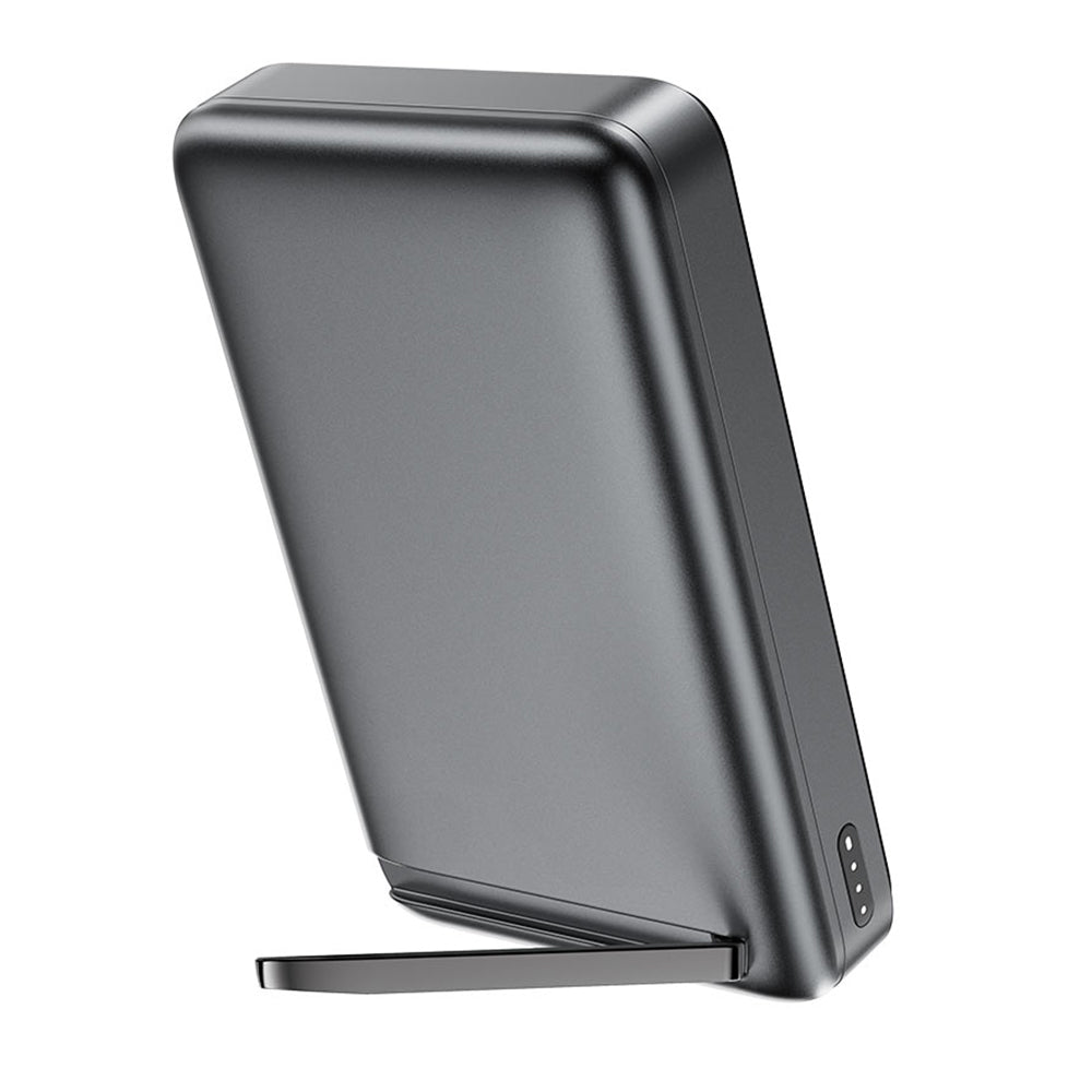 Langaton ulkoinen akku Acefast M11, 10000mAh, 30W, PD + FQI, 1 x QI - 1 x USB-C, Musta