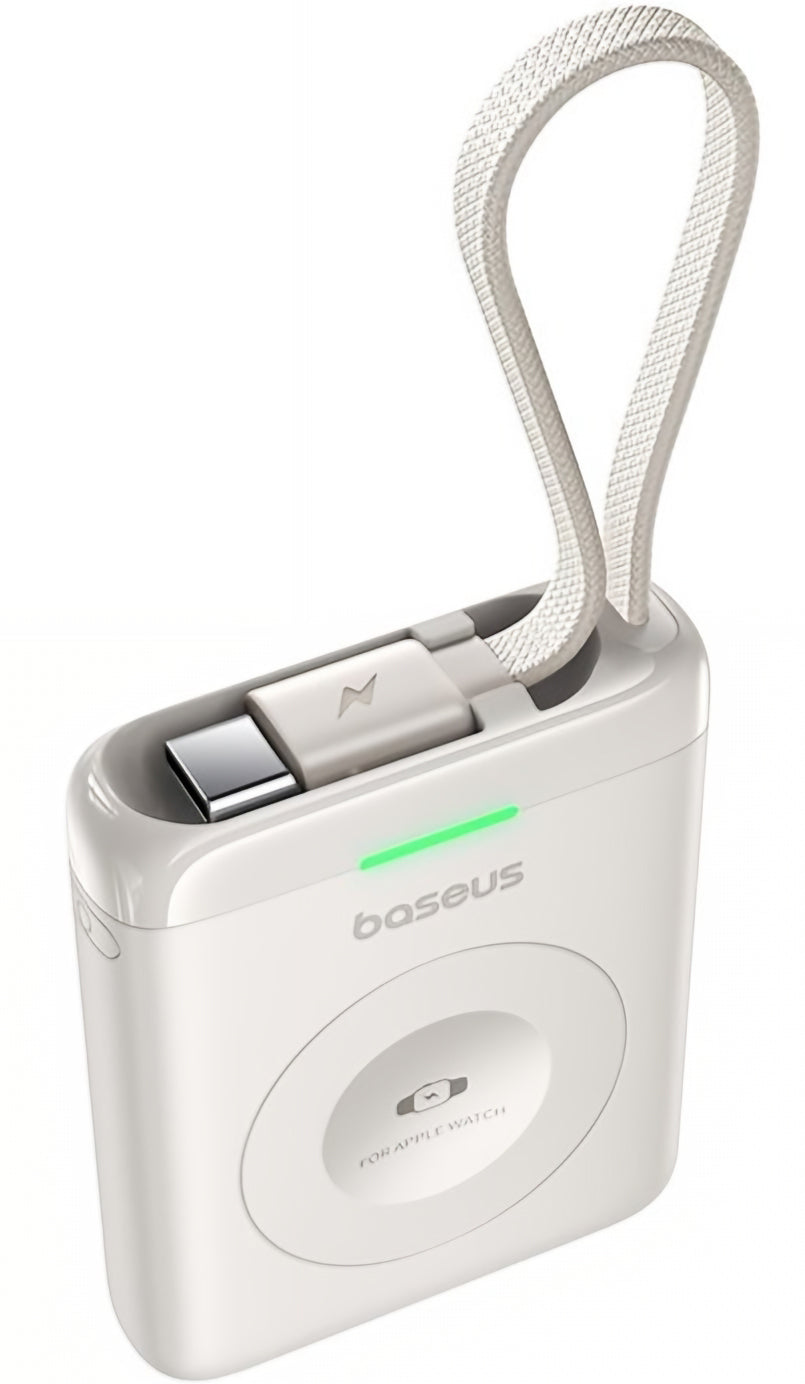Langaton ulkoinen akku Baseus EnerFill FW11, 1640mAh, 5W, 1 x QI, Valkoinen E0205302