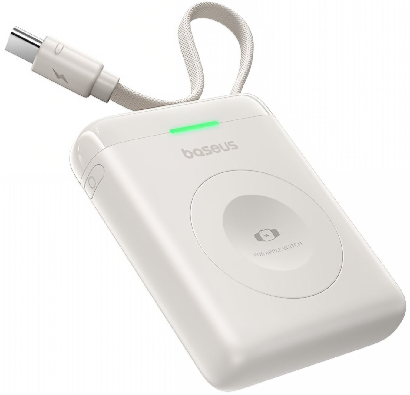 Langaton ulkoinen akku Baseus EnerFill FW11, 1640mAh, 5W, 1 x QI, Valkoinen E0205302