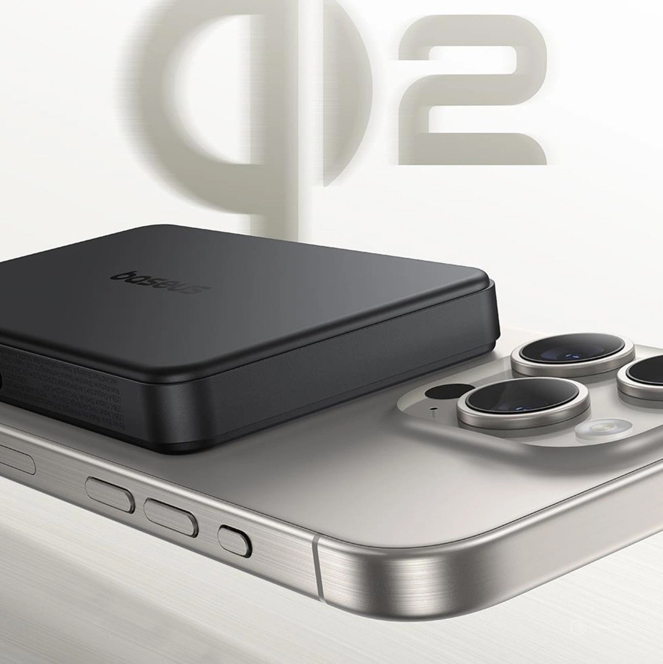 Baseus Airpow2 Qi2 langaton ulkoinen akku, 10000mAh, 22.5W, QC + PD + FQI, 1 x QI - 1 x USB-A - 1 x USB-C, Musta P10080000123-00