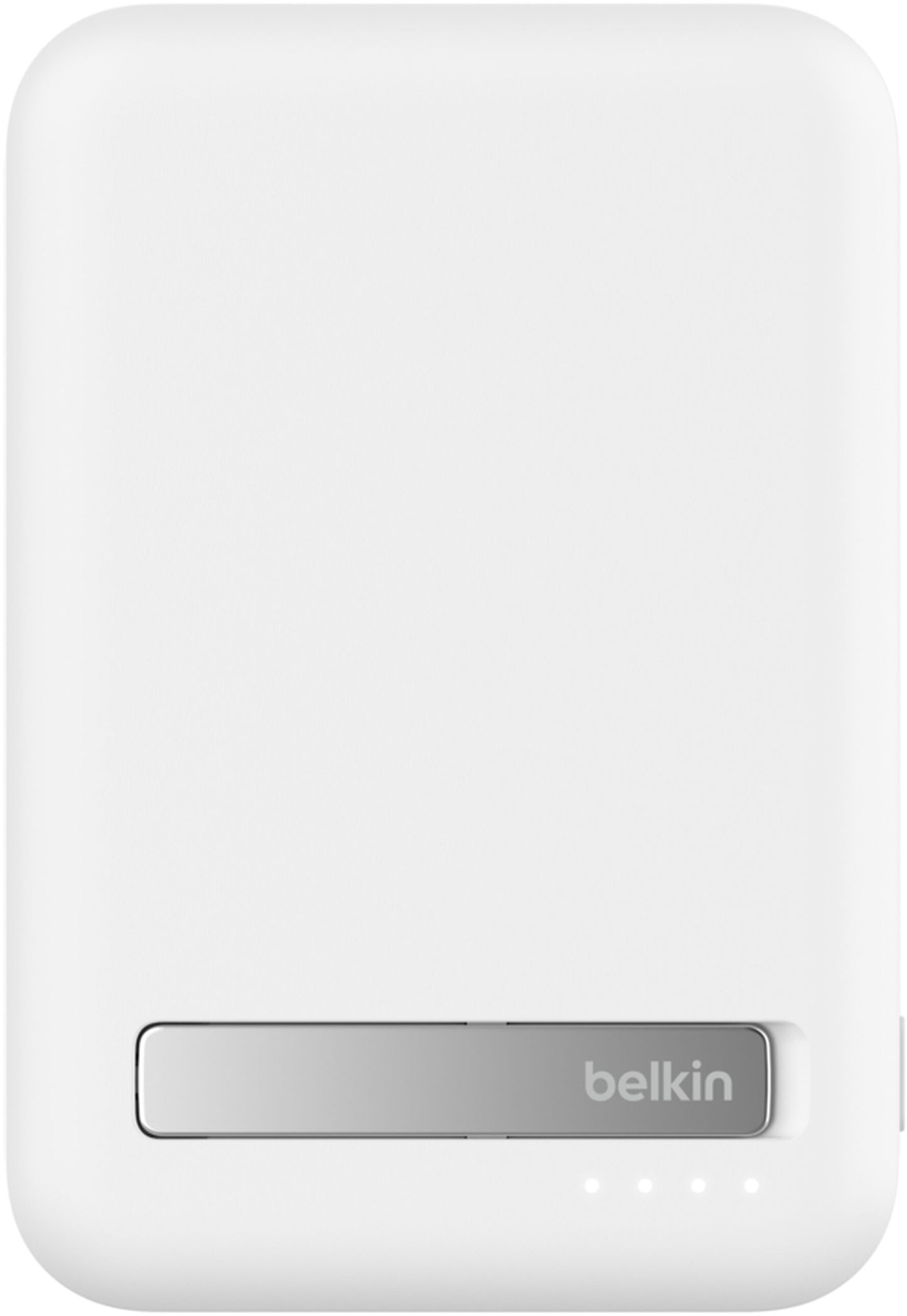 Belkin BoostCharge Pro langaton ulkoinen akku jalustalla, 8000mAh, 15W, FQI, 1 x QI - 1 x USB-C, Valkoinen BPD007btWH