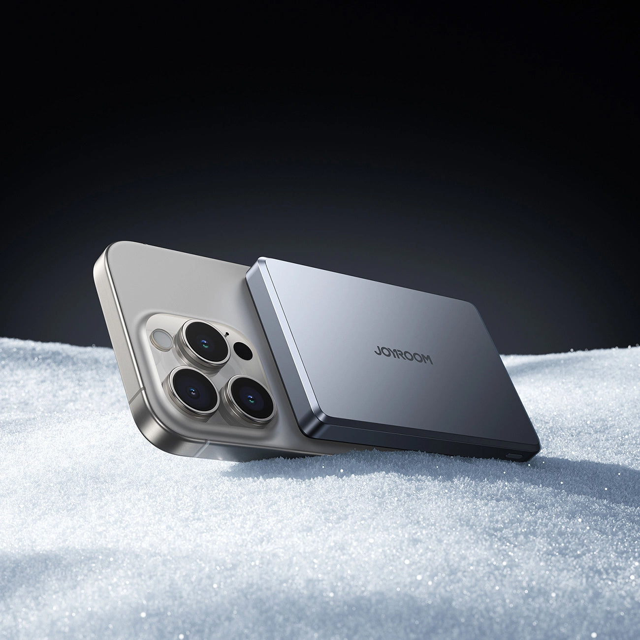 Langaton ulkoinen akku Joyroom JR-PBM08 Pro, 10000mAh, 20W, PD + FQI, 1 x QI - 1 x USB-C, Harmaa